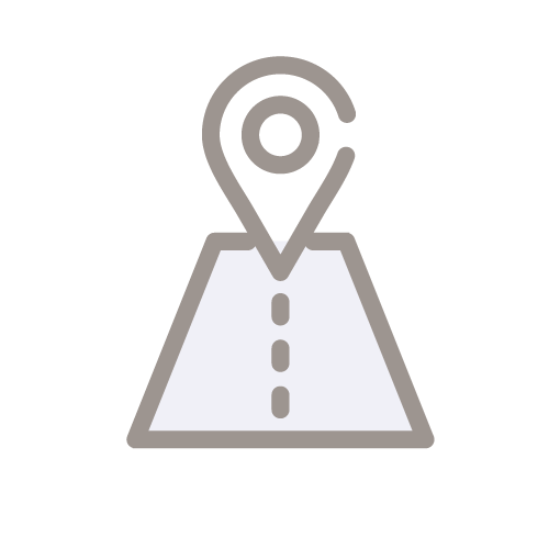 Live tracking map pin icon