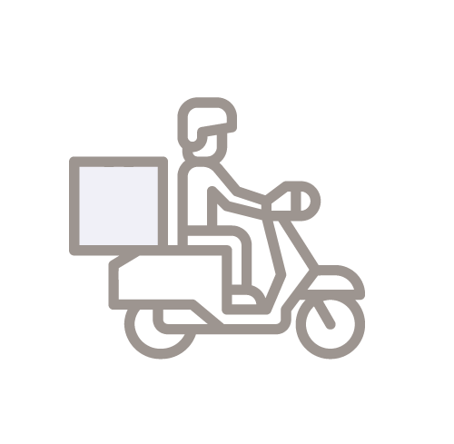 Same-day motorbike pickup in 20 minutes icon